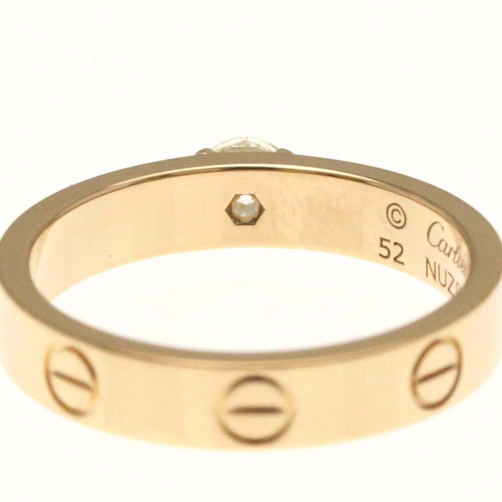 CARTIER Authentic 18k Gold Diamond Love Ring - Picture 6 of 10